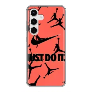 Силіконовый Чохол Nike Air Jordan на Самсунг Галаксі С24 (Just Do It)