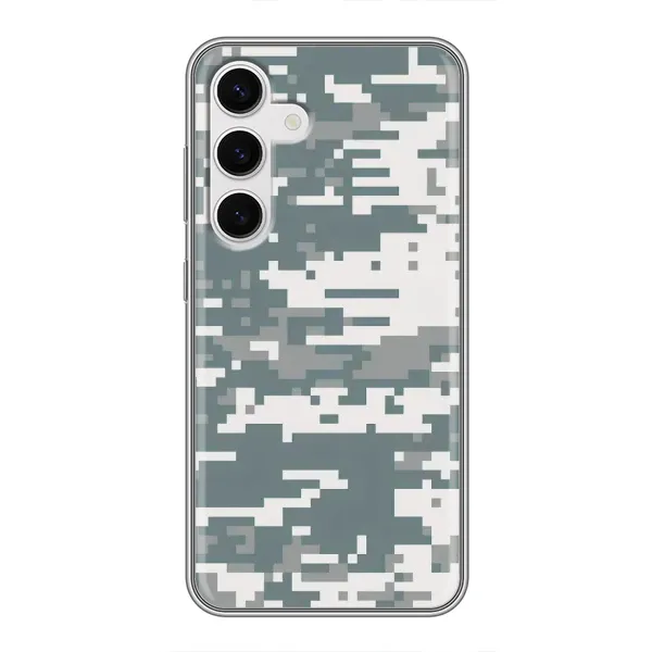Чехол с рисунком «Камуфляжный Хаки» для Samsung Galaxy S24 Чехол с рисунком «Камуфляжный Хаки» для Samsung Galaxy S24
