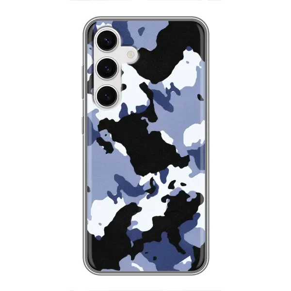 Чехол с рисунком «Камуфляжный Серый» для Samsung Galaxy S24 Чехол с рисунком «Камуфляжный Серый» для Samsung Galaxy S24