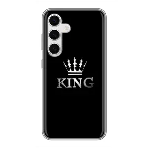 Чохол (Корона на чорному фоні) для Самсунг Галаксі С24 (KING)