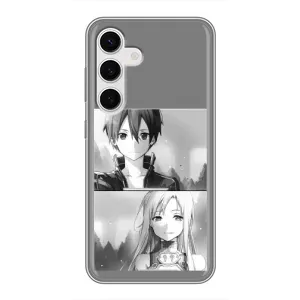 Чохли з героями АНИМЕ на Samsung Galaxy S24 (Кіріто-Асуна)