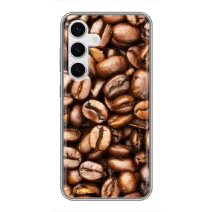 Чехол с изображением вкусной еды для Samsung Galaxy S24 (Кофе)