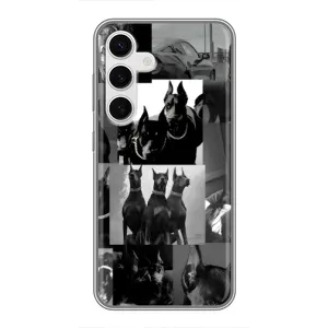 Чохол ДОБЕРМАН  для Samsung Galaxy S24 (Колаж Доберман)