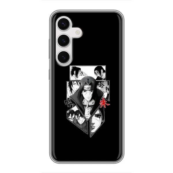 Чехол с рисунком «Коллаж Итачи» для Samsung Galaxy S24 Чехол с рисунком «Коллаж Итачи» для Samsung Galaxy S24