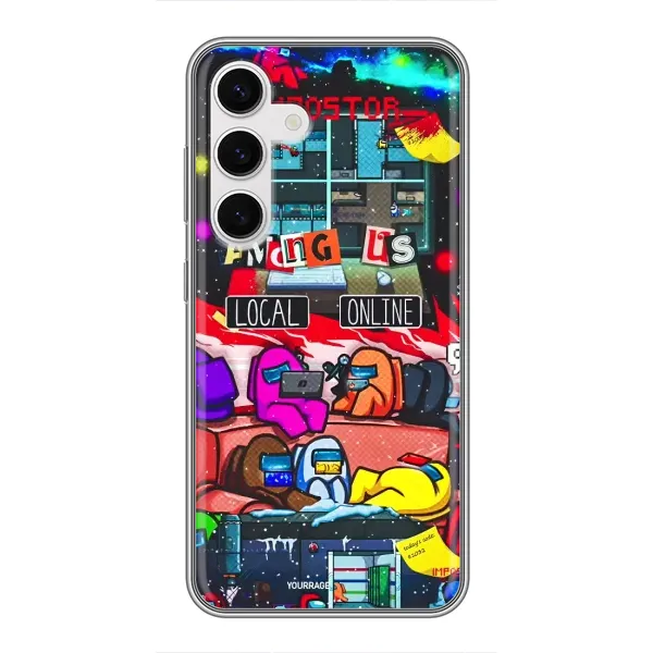 Чехол с рисунком «Команда 2» для Samsung Galaxy S24 Чехол с рисунком «Команда 2» для Samsung Galaxy S24