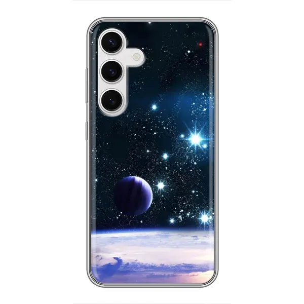 Чехол с рисунком «Космический вид» для Samsung Galaxy S24 Чехол с рисунком «Космический вид» для Samsung Galaxy S24