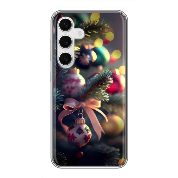 Чехол с рисунком «Красивая елочка» для Samsung Galaxy S24 Чехол с рисунком «Красивая елочка» для Samsung Galaxy S24