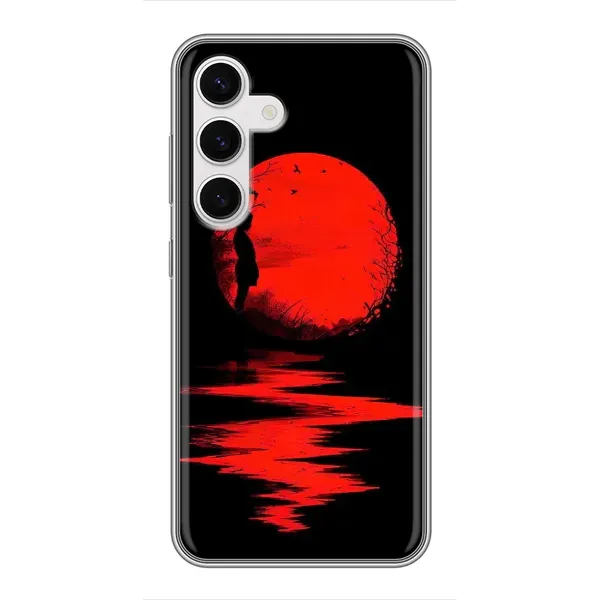 Чехол с рисунком «Красный Закат» для Samsung Galaxy S24 Чехол с рисунком «Красный Закат» для Samsung Galaxy S24