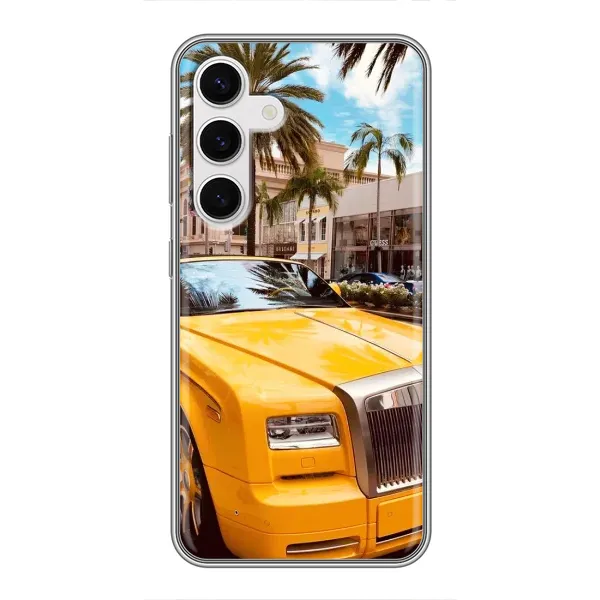 Чехол с рисунком «Крутая машина» для Samsung Galaxy S24