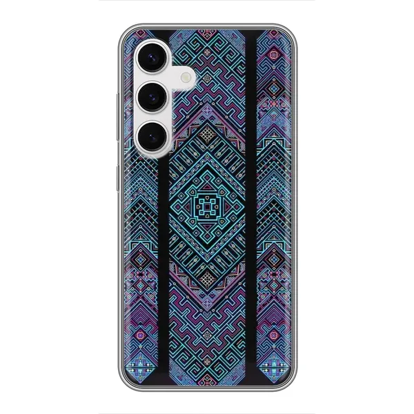 Чехол с рисунком «Крутой орнамент» для Samsung Galaxy S24 Чехол с рисунком «Крутой орнамент» для Samsung Galaxy S24