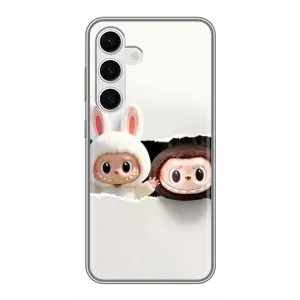 Чохол з принтом Лабубу для Samsung Galaxy S24 (Фігурки Labubu)