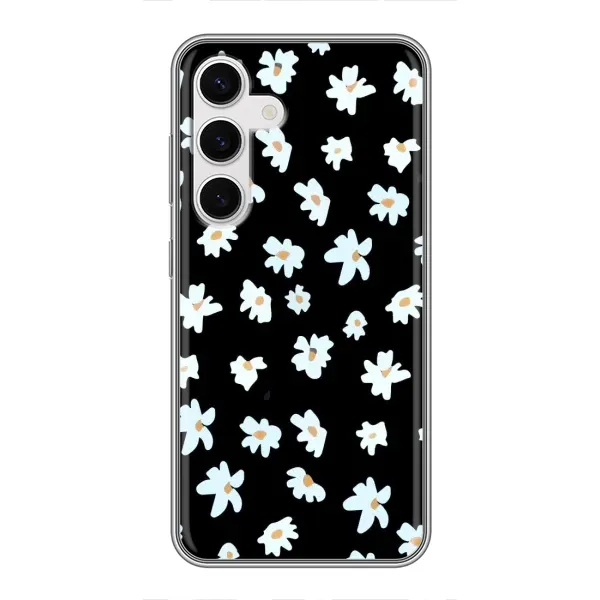 Чехол с рисунком «Маленькие ромашки» для Samsung Galaxy S24 Чехол с рисунком «Маленькие ромашки» для Samsung Galaxy S24