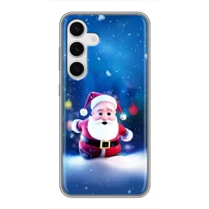 Чехлы на Новый Год Samsung Galaxy S24 (Маленький Дед Мороз)