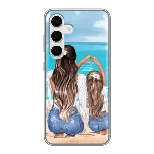 Чехлы для МАМЫ на Samsung Galaxy S24 (Мама и дочь)
