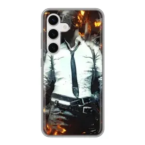 Чохол з картинкою "Герой Pubg" на Samsung Galaxy S24 (Man Пубг)