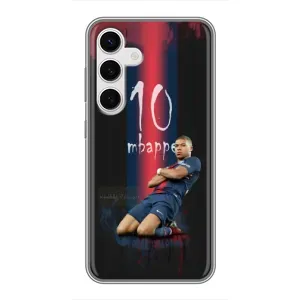 Чехол (TPU) с Футболистом на Samsung Galaxy S24 (MBAPPE 10)