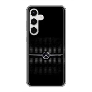 Силиконовый бампер с картинкой машины на Samsung Galaxy S24 (Mercedes)