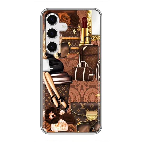 Чехол с рисунком «Мода Луи Виттон» для Samsung Galaxy S24 Чехол с рисунком «Мода Луи Виттон» для Samsung Galaxy S24