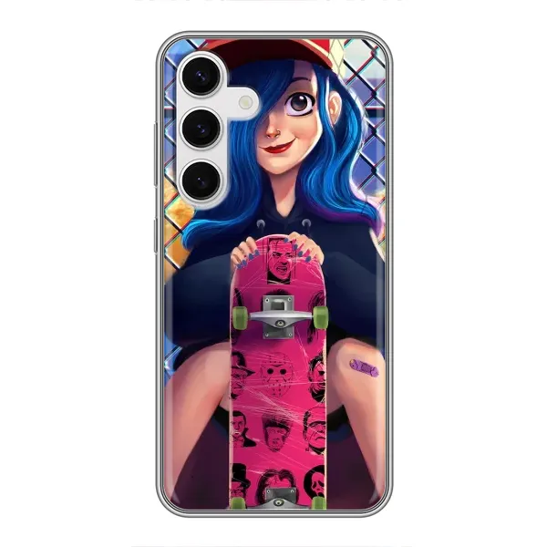 Чехол с рисунком «Модная девушка» для Samsung Galaxy S24 Чехол с рисунком «Модная девушка» для Samsung Galaxy S24