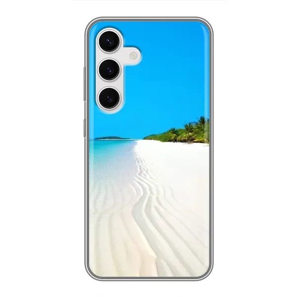 Чехол с рисунком «Море песок» для Samsung Galaxy S24 Чехол с рисунком «Море песок» для Samsung Galaxy S24