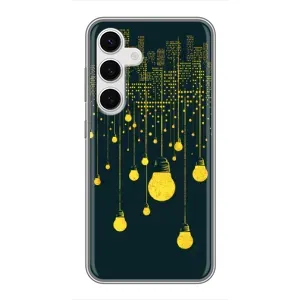 Силіконові Чохли Коханій людині для Samsung Galaxy S24 (Нічне місто)