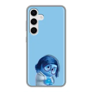 Чехол Головоломка для Samsung Galaxy S24 - (AlphaPrint) (Печаль)