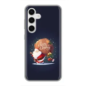 Чехол Санта Клаус для Samsung Galaxy S24 (Подарки от Санты)
