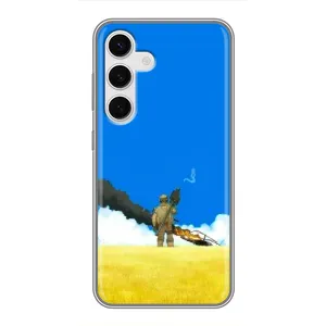 Чехлы на военную тематику для Samsung Galaxy S24 (Попадание)