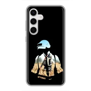Чохол з картинкою "Герой Pubg" на Samsung Galaxy S24 (Пубг мен)