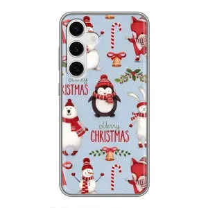 Чехол Санта Клаус для Samsung Galaxy S24 (Рождественский)