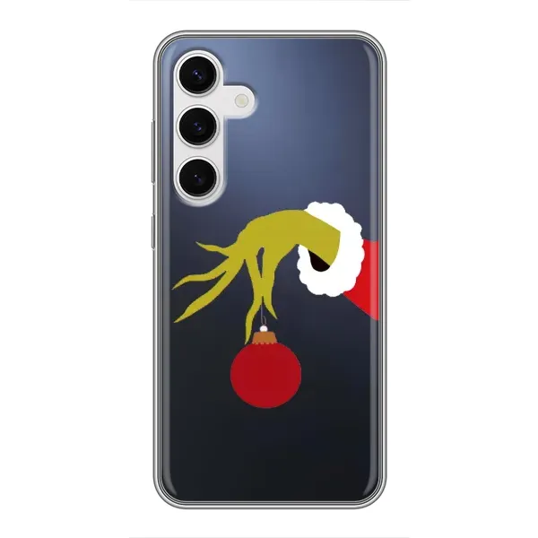 Чехол с рисунком «Рука Гринча» для Samsung Galaxy S24 Чехол с рисунком «Рука Гринча» для Samsung Galaxy S24