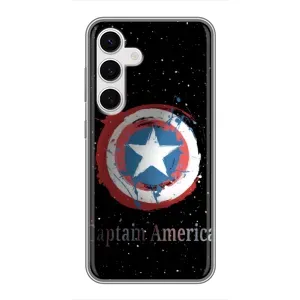 Чохол с Щітом Капітана Америки на Samsung Galaxy S24 (Щит Капітана)