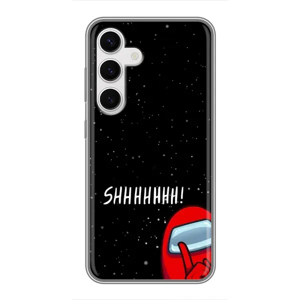 Чехол с рисунком «SHHHHH» для Samsung Galaxy S24 Чехол с рисунком «SHHHHH» для Samsung Galaxy S24