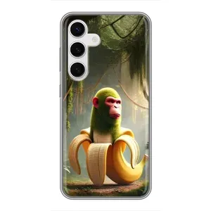 Чохол з мемами траралело тралала для Samsung Galaxy S24 (Шимпанзіні бананіні)
