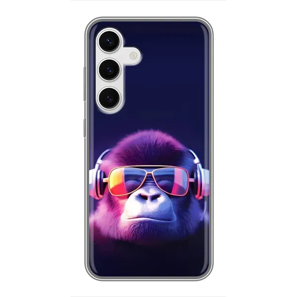 Чехол с рисунком «Стильная обезьяна» для Samsung Galaxy S24 Чехол с рисунком «Стильная обезьяна» для Samsung Galaxy S24