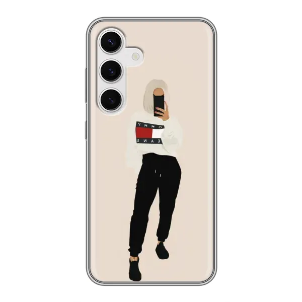 Чехол с рисунком «Стильная» для Samsung Galaxy S24 Чехол с рисунком «Стильная» для Samsung Galaxy S24