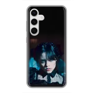 Чехлы с принтом Уэнсдей на Samsung Galaxy S24 (Танец Уэнсдей)