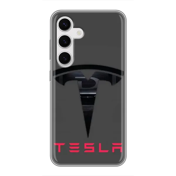 Чехол с рисунком «Logo TESLA» для Samsung Galaxy S24 Чехол с рисунком «Logo TESLA» для Samsung Galaxy S24