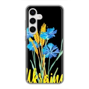 Чохол на Samsung Galaxy S24 (Український дизайн) (Україна в квітах)