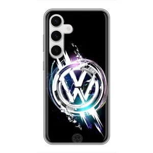 Чехол "Фольксваген" для Samsung Galaxy S24 (Volkswagen на черном)