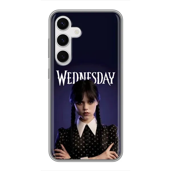 Чехол с рисунком «Wednesdey» для Samsung Galaxy S24 Чехол с рисунком «Wednesdey» для Samsung Galaxy S24