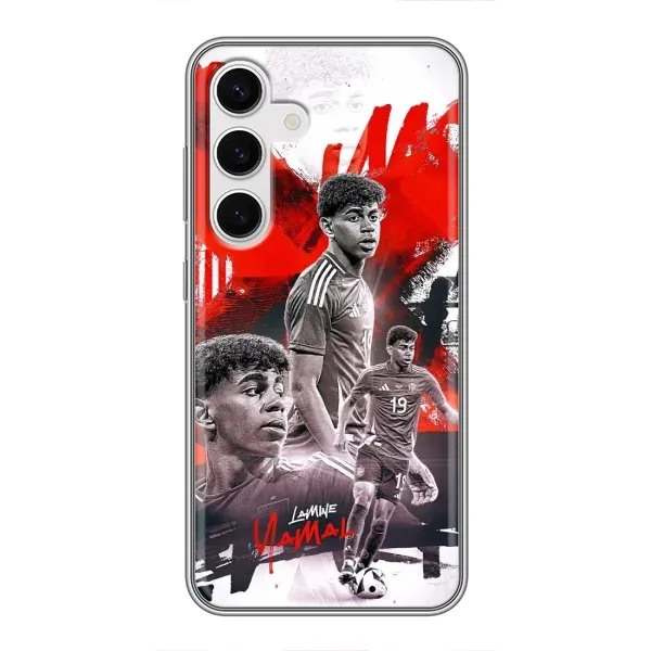 Чехол с рисунком «Ямаль 19» для Samsung Galaxy S24 Чехол с рисунком «Ямаль 19» для Samsung Galaxy S24