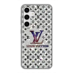 Чохол Стиль Louis Vuitton на Samsung Galaxy S24 (Яскравий LV)