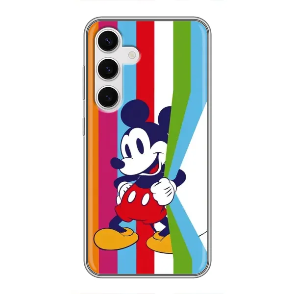 Чехол с рисунком «Яркий Микки» для Samsung Galaxy S24 Чехол с рисунком «Яркий Микки» для Samsung Galaxy S24