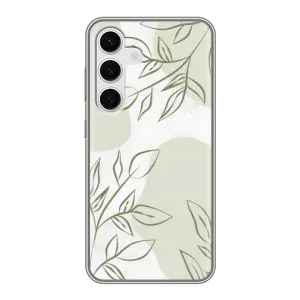 Чехол цветочный дизайн для Samsung Galaxy S24