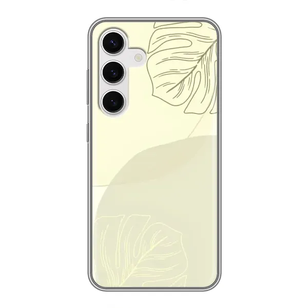 Чехол с рисунком «Зелёный фон» для Samsung Galaxy S24 Чехол с рисунком «Зелёный фон» для Samsung Galaxy S24