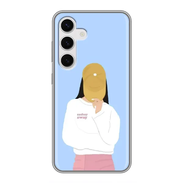 Чехол с рисунком «Желтая кепка» для Samsung Galaxy S24 Чехол с рисунком «Желтая кепка» для Samsung Galaxy S24