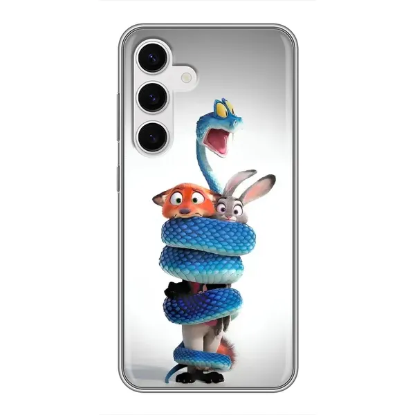 Чехол с рисунком «Змея Зоо» для Samsung Galaxy S24 Чехол с рисунком «Змея Зоо» для Samsung Galaxy S24