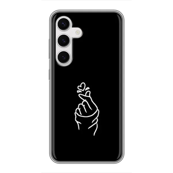 Чехол с рисунком «Знак Сердечка» для Samsung Galaxy S24 Чехол с рисунком «Знак Сердечка» для Samsung Galaxy S24