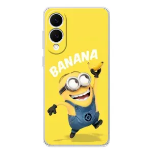 Мультяшний принт на Чохол для Саламсунг Галаксі S25 Едж (Banana)